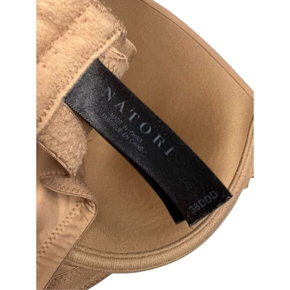 Natori Brown Lace Trim Bra - Picture 7 of 8